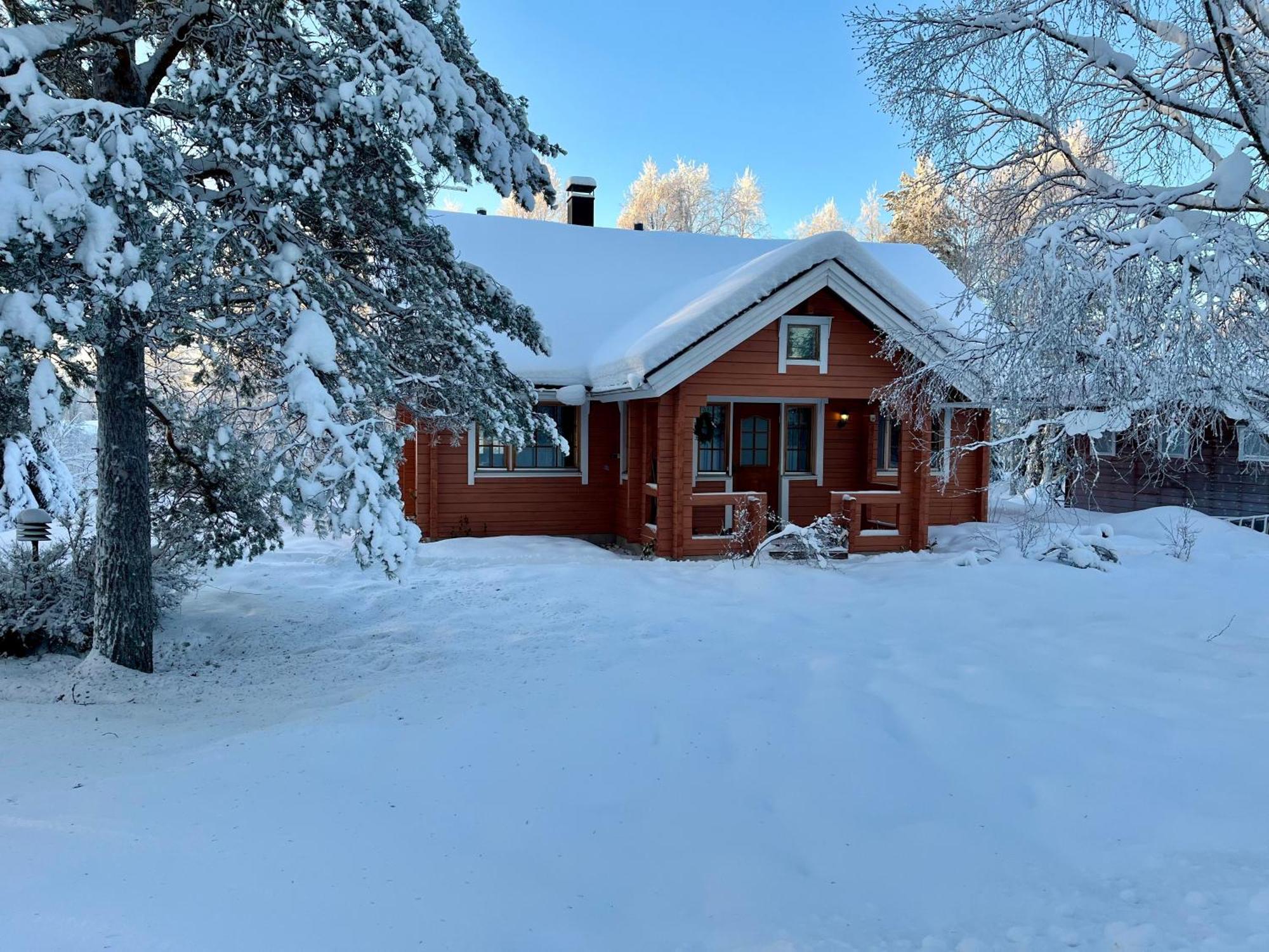 Log Cottages In 10 Min From Santa Claus Village-Sauna&Freeparking Rovaniemi Zewnętrze zdjęcie