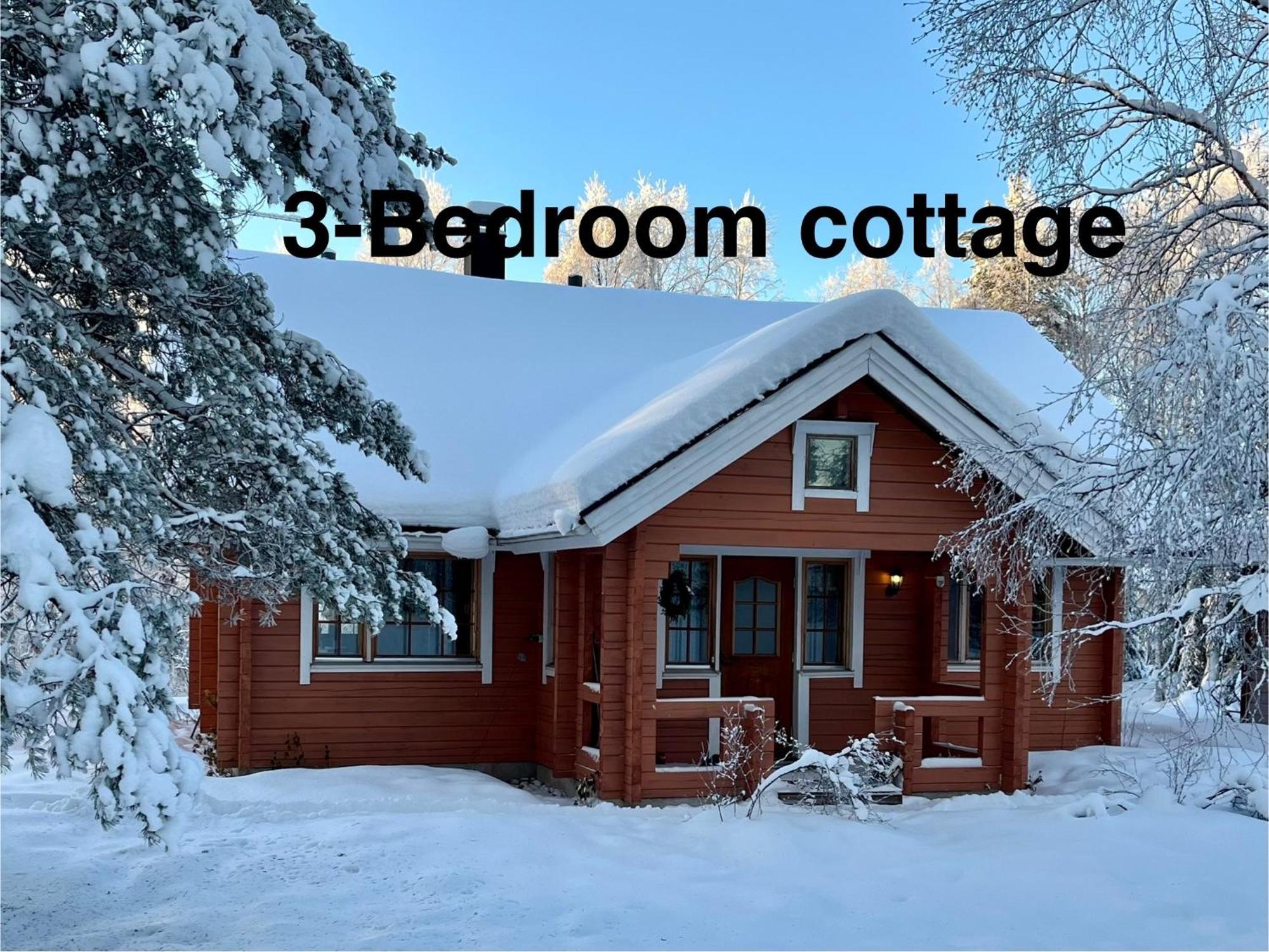 Log Cottages In 10 Min From Santa Claus Village-Sauna&Freeparking Rovaniemi Zewnętrze zdjęcie